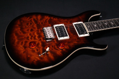PRS SE Custom 24 Black Gold Sunburst 196 - Liberty Music
