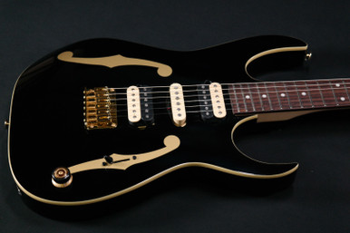 Ibanez Paul Gilbert PGM50 Premium EG WB Black 710 - Liberty Music