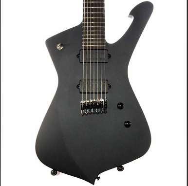 Ibanez ICTB721BKF Iceman Iron Label 7str Electric Guitar w/Bag