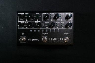 Strymon NightSky Time-warped Reverberator Pedal - Midnight