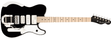 Fender Jack White Triplecaster Maple Fingerboard Black (Chambered