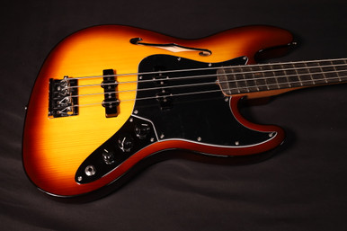 Fender Limited Edition Suona Jazz Bass Thinline, Ebony Fingerboard