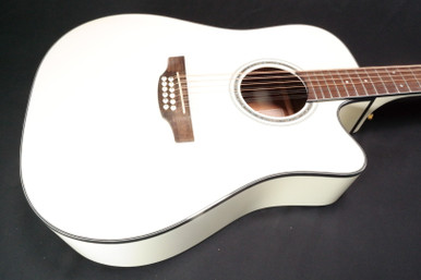 Takamine GD35CE-12 Dreadnought Acoustic-Electric Guitar! Pearl White! IN STOCK