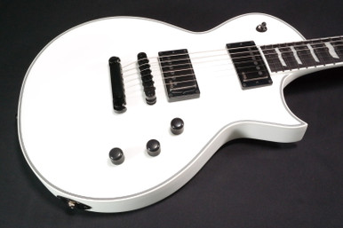ESP エレキギター ホワイト ESP E-II Eclipse Electric Guitar Satin White Japan 223 - Liberty Music