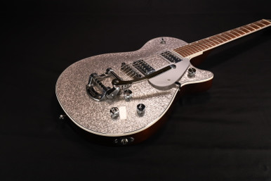GRETSCH シルバー エレキギター Gretsch Electromatic Jet Electric Guitar - Silver Sparkle 017