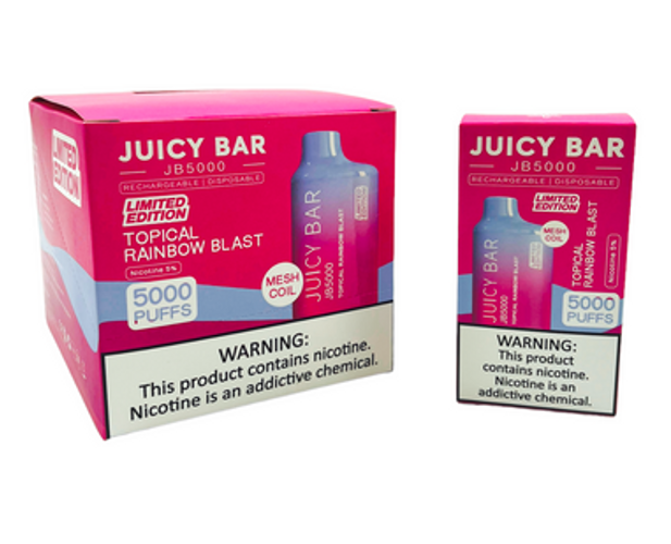 Try the New Juicy Bar Limited Edition Disposable Vape Device at Vape123.com! 