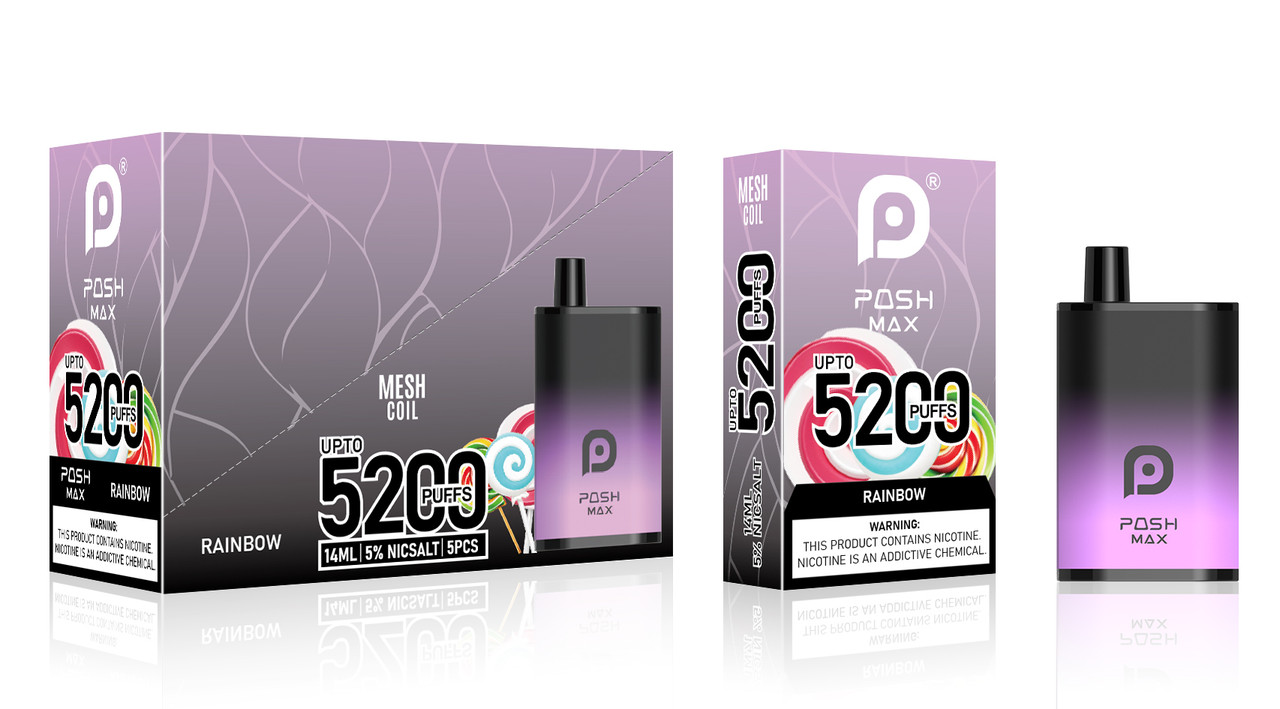 POSH MAX V2.0 5% NICSALT DISPOSABLE VAPE