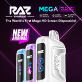RAZ TN9000 (ZERO NICOTINE) 9000 PUFFS DISPOSABLE VAPE