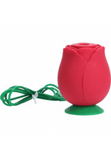 THE ROSE - 10 SPEED WATERPROOF AIR PULSE VIBE - RED