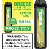 BREEZE SMOKE PRO EDITION 5% DISPOSABLE DEVICE 6ML 2000 PUFFS BREEZE SMOKE PRO EDITION 5% DISPOSABLE DEVICE 6ML 2000 PUFFS
