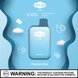 PHUN ULTRA 5% NIC RECHARGEABLE DISPOSABLE 6000 PUFFS 14ML