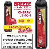 BREEZE SMOKE PRO ZERO NICOTINE DISPOSABLE DEVICE 6ML (2000 PUFFS)