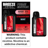 BREEZE SMOKE PRIME EDITION 5% DISPOSABLE VAPE 10ML 6000 PUFFS