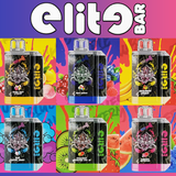 ELITE BAR 5% DISPOSABLE VAPE 8000 PUFFS 18ML