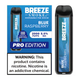 BREEZE SMOKE PRO 5% DISPOSABLE VAPE 6ML 2000 PUFFS