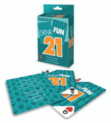 DRINK FUN 21 - DRINKING BLACKJACK STYLE CARD GAME FOR ADULTS