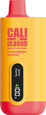 CALI UL8000 5% NIC RECHARGEABLE DISPOSABLE 18ML 8000 PUFFS