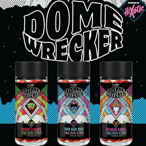 DOME WRECKER THCA + THCP + DELTA 9 GUMMIES 11000 MG JAR