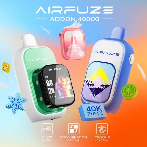 AIRFUZE ADDON 40,000 PUFFS DISPOSABLE VAPE