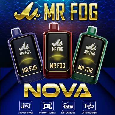 MR FOG NOVA 36,000 PUFFS 20ML DISPOSABLE VAPE