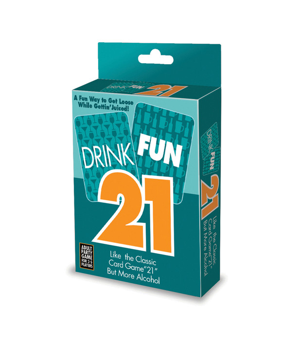 DRINK FUN 21 - DRINKING BLACKJACK STYLE CARD GAME FOR ADULTS