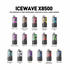 ICEWAVE X8500 8500 PUFFS 18ML RECHARGEABLE DISPOSABLE VAPE