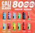 CALI UL8000 5% NIC RECHARGEABLE DISPOSABLE 18ML 8000 PUFFS