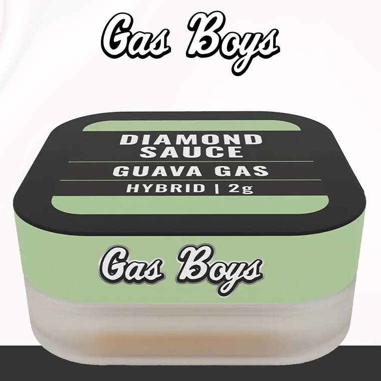 Gas Boys THC-A Diamond Sauce Concentrate – 2G Jar
