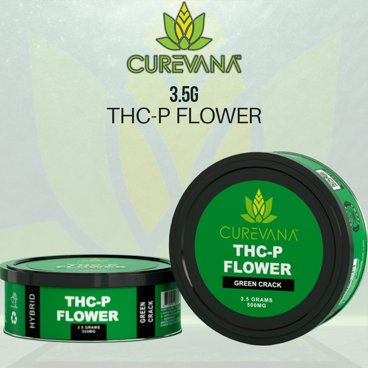 CUREVANA THC-P FLOWER JAR 500MG - 3.5 GRAM