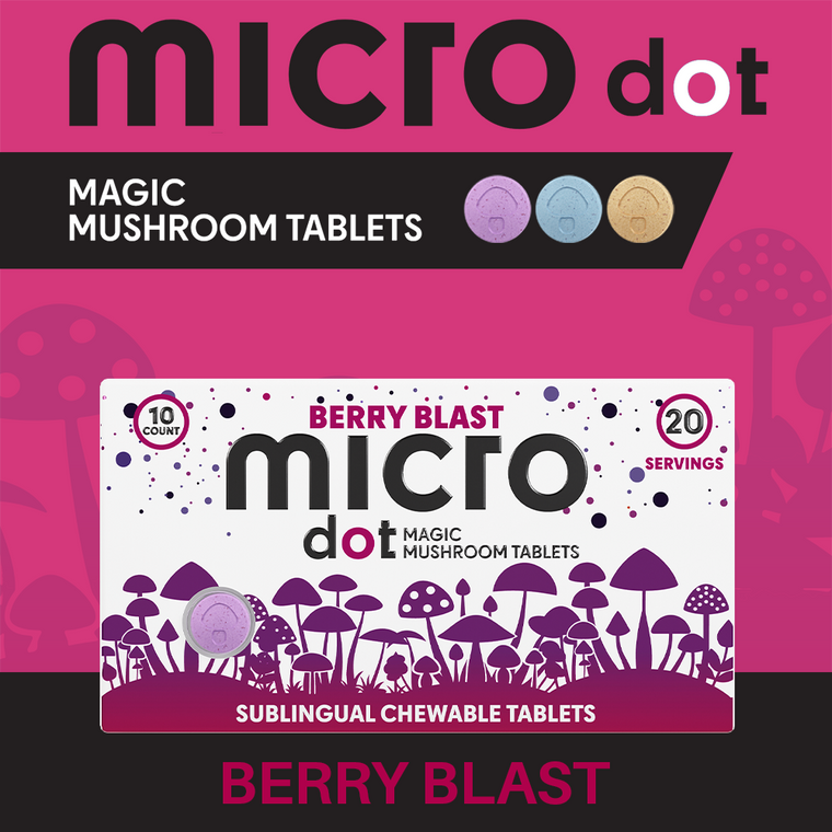 MICRO DOT MAGIC MUSHROOM TABLETS 10-PACK