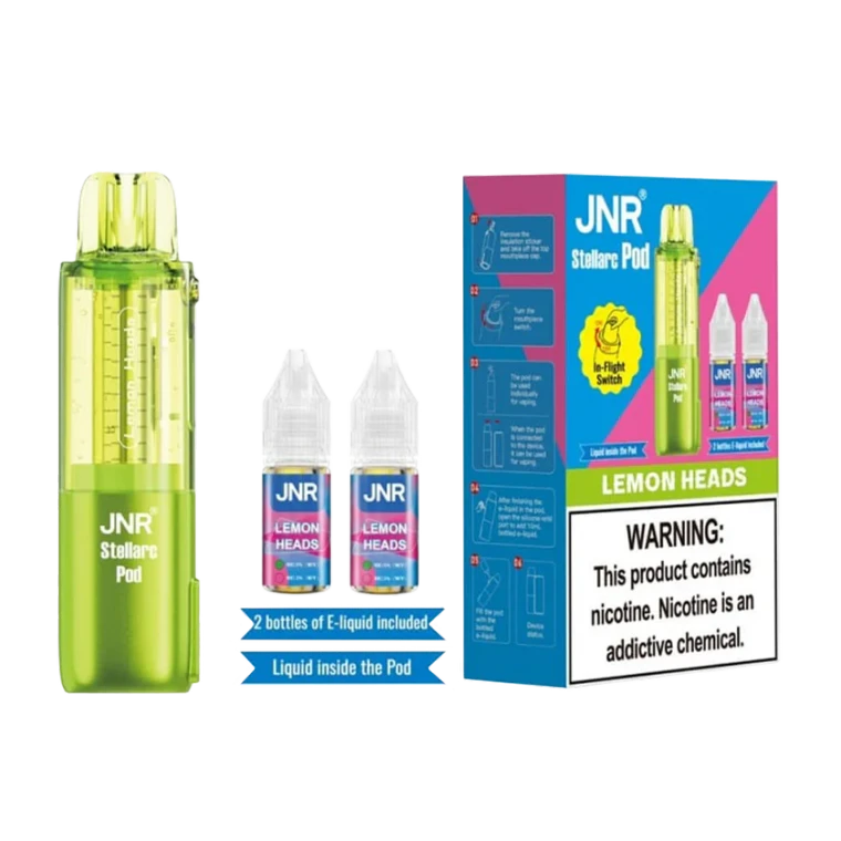 JNR STELLARC 100,000 PUFFS DISPOSABLE VAPE (POD ONLY) VALUE PACK