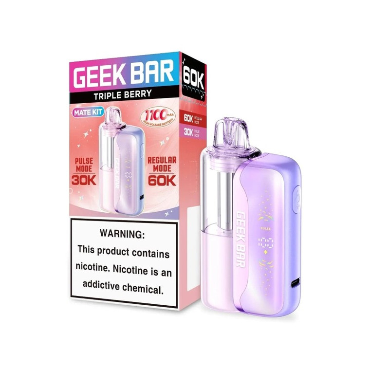 GEEK BAR MATE 60,000 PUFFS DISPOSABLE VAPE (FULL KIT)
