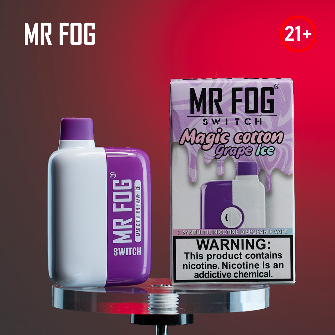 Mr. Fog Switch Disposable Vape Get Ready to Experience Unrivaled