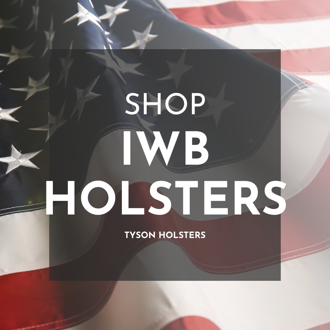 Image link to shop all IWB Holsters made by Tyson Holsters. 