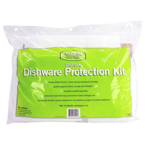 Extra Space DishGuard Protection Kit - Includes Cardboard Cell Partitions & Pouches (Fits SS-901)