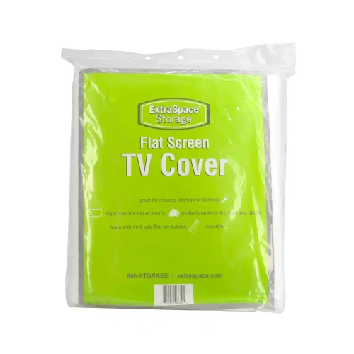 Extra Space TV Cover - 36" x 65 - Foam Pouch, Packed Individually