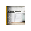 7.0 Cu. Ft. Whirlpool® Top Load Gas Dryer with Moisture Sensor WGD6150PW