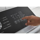 Whirlpool® 7.0 Cu. Ft. Top Load Electric Moisture Sensing Dryer with Steam YWED5050LW Whirlpool® 7.0 Cu. Ft. Top Load Electric Moisture Sensing Dryer with Steam YWED5050LW