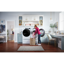 Whirlpool® 5.2 Cu. Ft. Front Load Washer with Quick Wash Cycle WFW5605MW