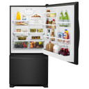 Whirlpool® 22 cu. ft. Bottom-Freezer Refrigerator with Freezer Drawer WRB322DMBB