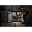 Whirlpool® 36-inch Wide Counter Depth 4 Door Refrigerator - 19.4 cu. ft. WRQA59CNKZ