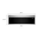 Whirlpool® 1.1 cu. ft. Low Profile Microwave Hood Combination YWML55011HS