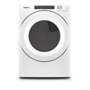 Whirlpool® 7.4 cu.ft Front Load Electric Dryer with Intiutitive Touch Controls, Advanced Moisture Sensing YWED5620HW