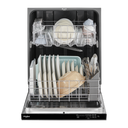 Whirlpool® Quiet Dishwasher with Boost Cycle and Pocket Handle WDP540HAMB