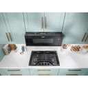 Whirlpool® 30-inch Gas Cooktop with EZ-2-Lift™ Hinged Cast-Iron Grates WCGK5030PB