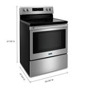 Maytag® Electric Range with Air Fryer and Basket - 5.3 cu. ft. YMER7700LZ