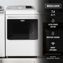 Maytag® Smart Top Load Gas Dryer with Extra Power - 7.4 cu. ft. MGD6230HW