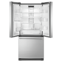 Maytag® 19.6 cu ft French Door Refrigerator with Strongbox™ Door Bins MFB2055FRZ