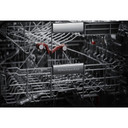 Kitchenaid® 44 dBA Dishwasher with 360° Max Jets™ Third Rack and LED Interior Lighting KDTM804KBS