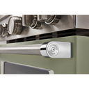 KitchenAid® 30'' Smart Commercial-Style Dual Fuel Range with 4 Burners KFDC500JAV